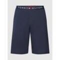 Sweatshorts mit elastischem Logo-Bund Modell 'JERSEY SHORT'