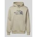 Hoodie mit Label-Print