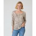 Shirt mit Animal-Print