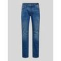 Slim Fit Jeans mit Label-Detail Modell 'Stephen'