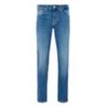 Slim-fit-Jeans TOMMY JEANS "AUSTIN SLIM TPRD" Gr. 30, Länge 34, blau (denim medium 1a5) Herren Jeans schmal zulaufendes Bein