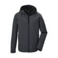 Funktionsjacke "GW 32 MN JCKT", Herren, Gr. L, grau (anthrazit), Oberstoff: 100% Polyester, Futter: 100% Polyester, Wattierung: 100% Polyester, G.I.G.A. DX BY KILLTEC, sportlich, Jacken