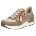 Sneaker RIEKER Gr. 38, beige (beige, taupe) Damen Schuhe Freizeitschuh, Schnürschuh, 150 Jahre RIEKER Jubiläumsartikel Bestseller