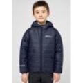 Outdoorjacke JACK WOLFSKIN "ZENON JACKET K", Kinder, Gr. 104, blau (night, blau), Hauptmaterial: 100% Polyester; Kontrast: 100% Polyester; Futter: 100% Polyester (recycled); Füllung: 100% Polyester (recycled), Jacken