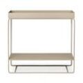 ferm LIVING Plant Box Two-Tier, beige, 80 x 25 x 75 cm