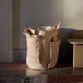 ferm LIVING Aufbewahrungstasche Pocket, Ø 30 cm, Baumwolle