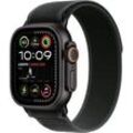 Apple Watch Ultra 2 49mm GPS + Cellular Titangehäuse schwarz mit Trail Loop schwarz