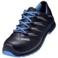 uvex 2 trend 6934246 ESD Sicherheitshalbschuh S3 Schuhgröße (EU): 46 Blau-Schwarz 1 Paar