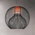 Modo Luce Icaro Ball Hängelampe Ø 50 cm schwarz