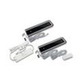 LED-Unterschranklampe U-Pad F, 2er-Set 3.000K schwarz Sensor