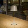 LEDVANCE LED-Akku-Tischleuchte Style Stan, Alu, CCT, beige