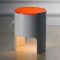 Martinelli Luce Civetta Tischlampe Diffusor orange