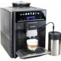 SIEMENS Kaffeevollautomat "EQ6 plus s400 TE654509DE, Doppeltassenfunktion, Keramikmahlwerk", viele Kaffeespezialitäten, automatische Dampfreinigung, saphirschwarz, Kaffeevollautomaten, schwarz (saphirschwarz metallic)B:28cm H:38,5cm T:46,5cm, Topseller