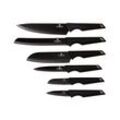 Berlinger Haus BH/2593 Black Rose & Monaco Collection Messer Set 6-tlg. in schwarz