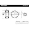 RIDEX Radlagersatz PEUGEOT,CITROËN 654W0417 332631,335017,95654076 Radlager,Radlager & Radlagersatz