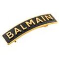 Balmain Hair Couture Accessoires Haarspangen Gold Plated Hair Slide Logo