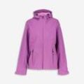 Violette Softshell-Outdoorjacke