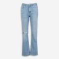 Hellblaue Straight Leg Jeans