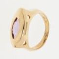 Ring aus 375er Gold mit Amethyst