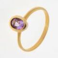 Ring aus 375er Gold mit Amethyst