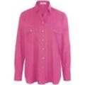 Bluse Hemdkragen Peter Hahn pink, 44