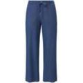 7/8- Hose Yrsa Green Cotton blau, 36