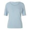 Rundhals-Shirt langem 1/2-Arm Peter Hahn blau, 36