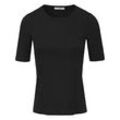 Rundhals-Shirt Peter Hahn schwarz, 52