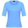 Rundhals-Shirt Modell Velvet Bogner blau, 44