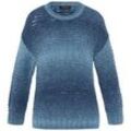 Rundhals-Pullover Inkadoro blau, 36