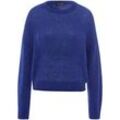 Rundhals-Pullover Inkadoro blau, 40