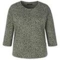 Sweatshirt 3/4-Arm Emilia Lay grün, 48