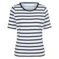 Rundhals-Shirt 1/2-Arm BASLER weiss, 52