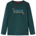 Torana - Kinder-Langarmshirt Dunkelgrün 104