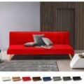 2-Sitzer Stoffsofa für Wohnzimmer und Lounge Larimar Design Farbe: Rot