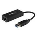 StarTech.com USB 3.0 auf Gigabit Ethernet Lan Adapter - 10/100/1000 NIC Netzwerkadapter - USB SuperSpeed auf RJ45 Stecker/Buchse - Netzwerkadapter - USB 3.0 - Gigabit Ethernet