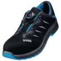 uvex 6938 6938247 Sicherheitshalbschuh S1P Schuhgröße (EU): 47 Schwarz/Blau 1 Paar