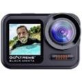 GoXtreme Black Manta 5K Action Cam Touch-Screen, WLAN, Zeitlupe/Zeitraffer, Dual-Display, Wasserfest, 5K, Bildstabilisierung