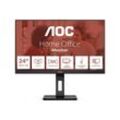 AOC 24E3QAF LED-Monitor EEK E (A - G) 61 cm (24 Zoll) 1920 x 1080 Pixel 16:9 4 ms HDMI®, DisplayPort, Kopfhörer-Buchse, Audio-Line-in, USB 3.2 Gen 1 IPS LED