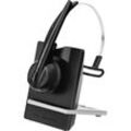 EPOS Headset Telefon On Ear Headset DECT Mono Schwarz Noise Cancelling Mikrofon-Stummschaltung