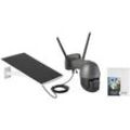 Sygonix SY-5177734+Smart Tech L SIM-Karte GSM IP Überwachungskamera-Set 1920 x 1080 Pixel