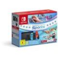 Nintendo Switch rot/blau + Switch Sport + 12 Monate Nintendo Switch Online Mitgliedschaft