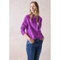 Hemdjacke CECIL Gr. XL (44), lila (iced violet) Damen Jacken