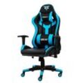 HYRICAN Gaming-Stuhl ""Striker Copilot" schwarz/blau, Kunstleder, ergonomischer Gamingstuhl" Stühle Bürostuhl, Schreibtischstuhl, geeignet für Jugendliche und Erwachsene blau (blau, schwarz, schwarz)