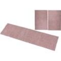 Bettumrandung HOME AFFAIRE "Shaggy 30" Gr. 14, rosa, H:30mm, Obermaterial: 100% Polypropylen, Bettumrandung, gewebt, 2- oder 3-teilig, Bettvorleger, Läufer-Set, Uni-Farben