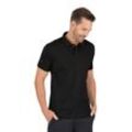 Poloshirt TRIGEMA Gr. M, schwarz Herren Shirts