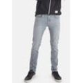 Slim-fit-Jeans BLEND "Jet Multiflex" Gr. 30, Länge 32, grau Herren Jeans