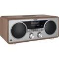 TECHNISAT Internet-Radio "DIGITRADIO 602", Stereoanlage, CD-Player, Radios, braun (nussbaum, silber)B:40cm H:17cm T:21,5cm