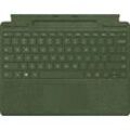 MICROSOFT Tastatur mit Touchpad "Surface Pro Signature", grün (forest), B:29,5cm H:0,5cm T:21,7cm, Tastaturen