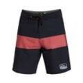 Boardshorts QUIKSILVER "Highlite Arch 19"", Herren, Gr. 28(XS), schwarz, [Hauptstoff] 84% recyceltes Polyester, 12% Elastan, 4% Polyester, Hosen